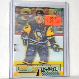 Sidney Crosby Top Line Talents Tim Hortons Insert Card TLT-5